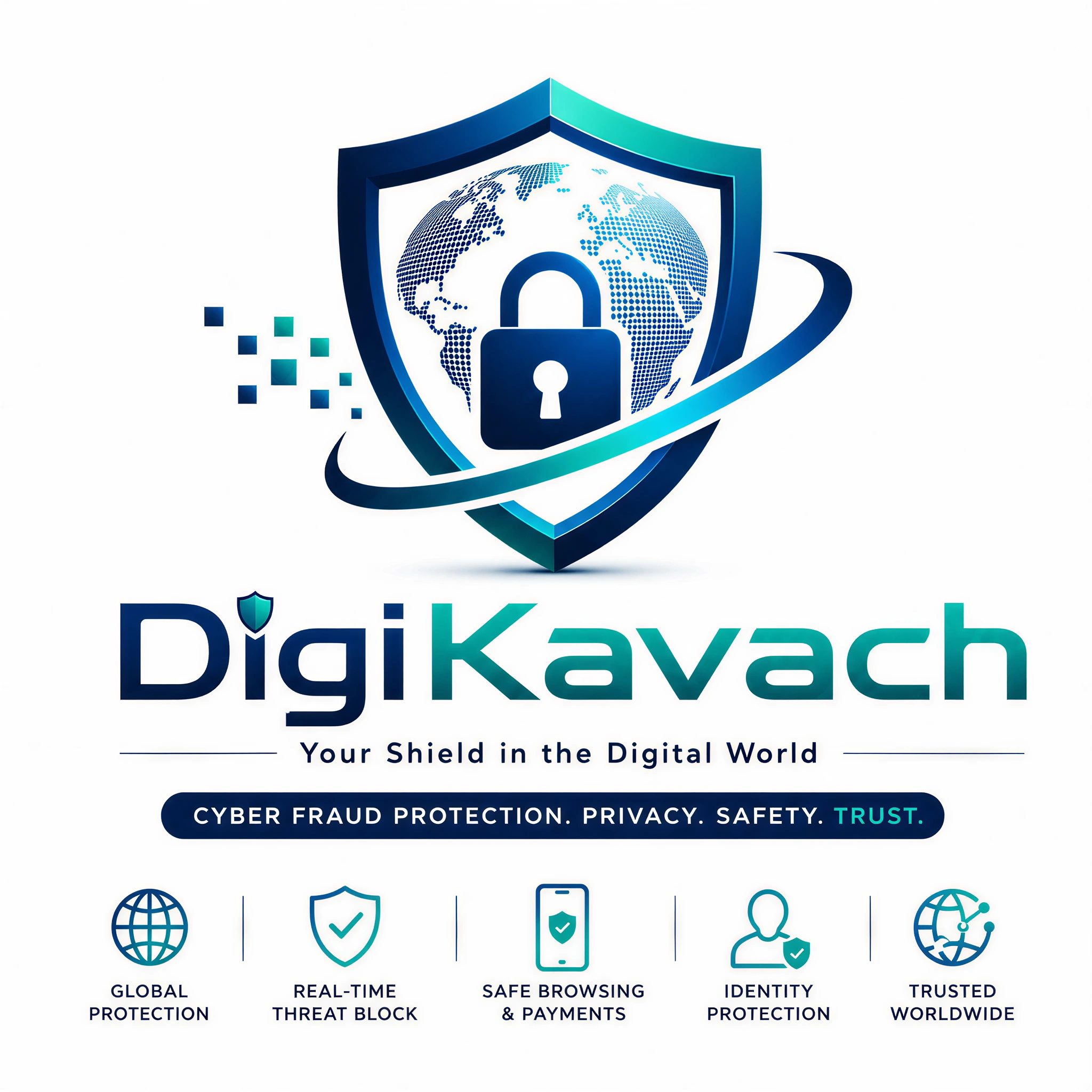 DigiKavach Full Logo